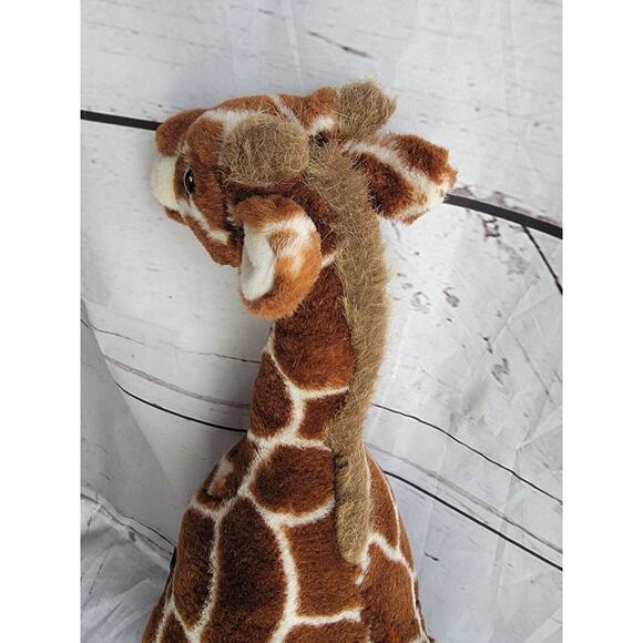 National Geographic realistic Giraffe Stuffed Animal plush 14inches Tall - Picture 6 of 12